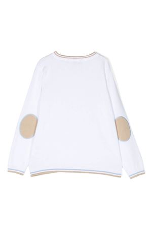 White cotton jumper  FAY KIDS | FS9P20X0005100BG